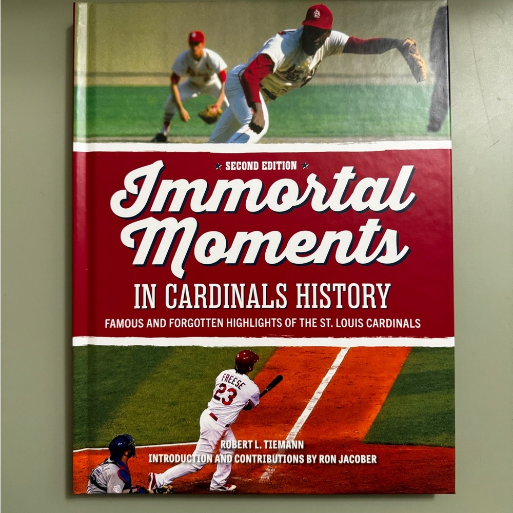 Immortal Moments in Cardinals History Book - Red Cover